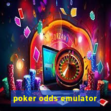 poker odds emulator