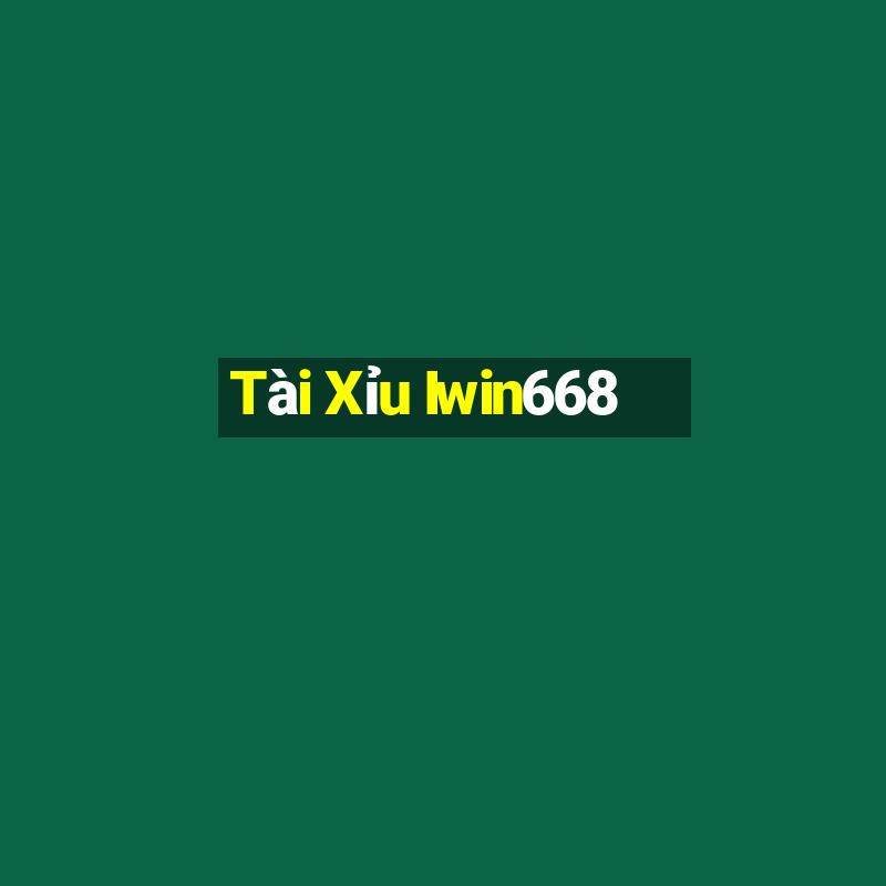 Tài Xỉu Iwin668