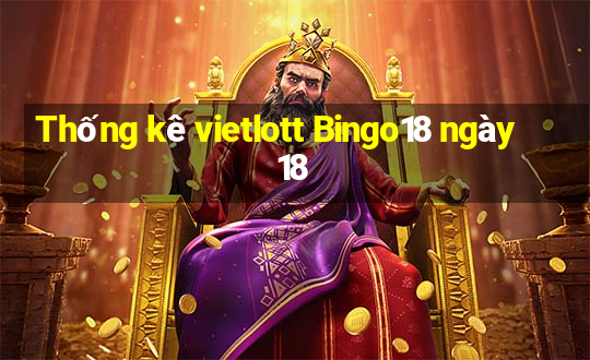 Thống kê vietlott Bingo18 ngày 18