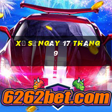 xổ số ngày 17 tháng 9