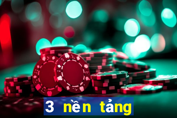 3 nền tảng xổ số