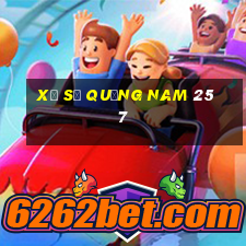 xổ số quảng nam 25 7