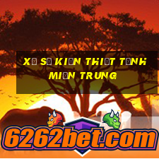 xổ số kiến thiết tỉnh miền trung