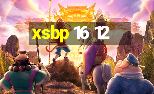 xsbp 16 12