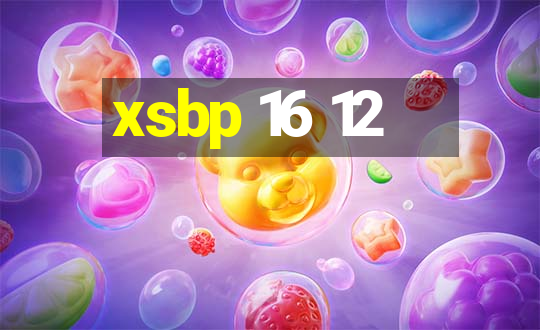 xsbp 16 12