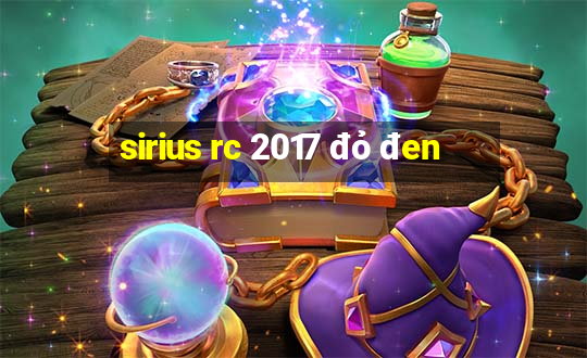 sirius rc 2017 đỏ đen