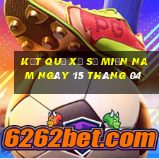 kết quả xổ số miền nam ngày 15 tháng 04