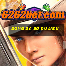 bong da so du lieu