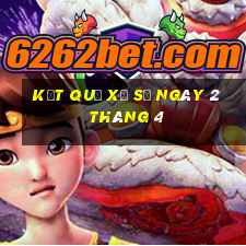 kết quả xổ số ngày 2 tháng 4