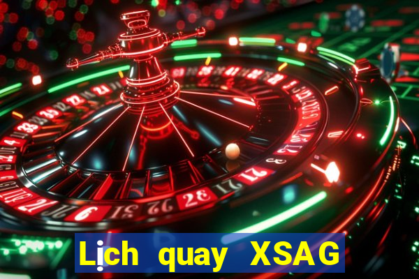 Lịch quay XSAG ngày 4