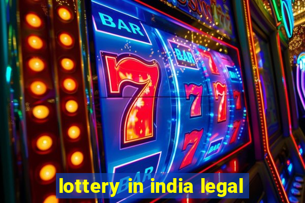 lottery in india legal