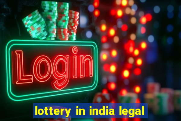 lottery in india legal