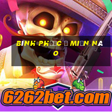 bình phước ở miền nào