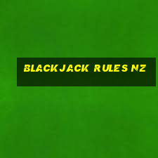 blackjack rules nz