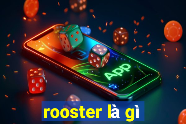 rooster là gì