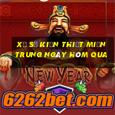 xổ số kiến thiết miền trung ngày hôm qua