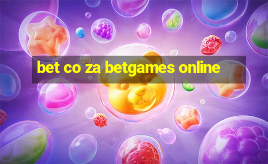 bet co za betgames online