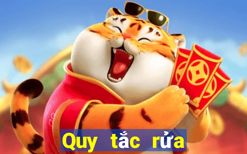 Quy tắc rửa điện tử rau bina