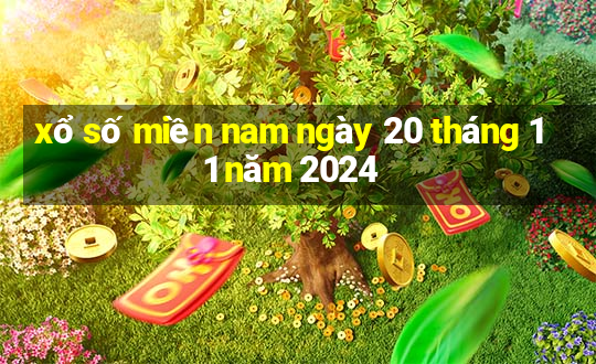 xổ số miền nam ngày 20 tháng 11 năm 2024