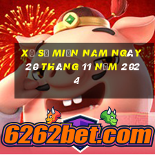 xổ số miền nam ngày 20 tháng 11 năm 2024