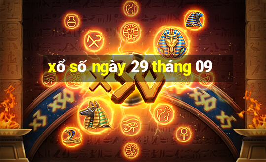 xổ số ngày 29 tháng 09