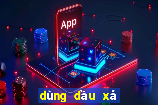 dùng dầu xả bị bết tóc