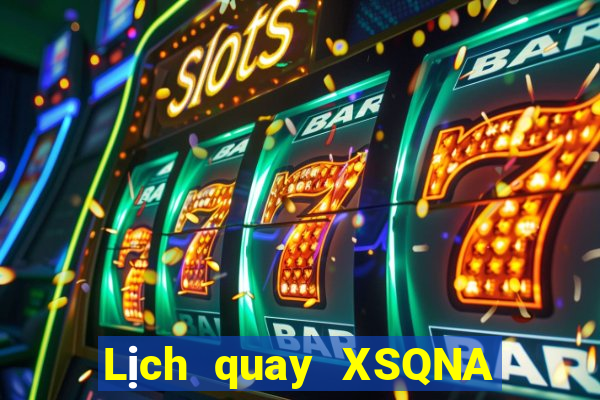 Lịch quay XSQNA ngày 8