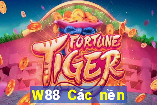 W88 Các nền tảng xổ số lớn