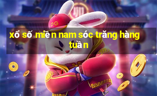 xổ số miền nam sóc trăng hàng tuần