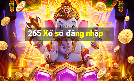 265 Xổ số đăng nhập