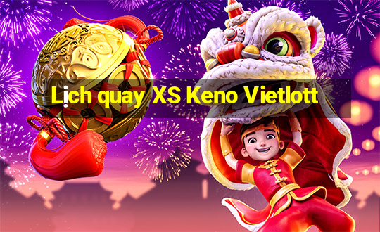 Lịch quay XS Keno Vietlott