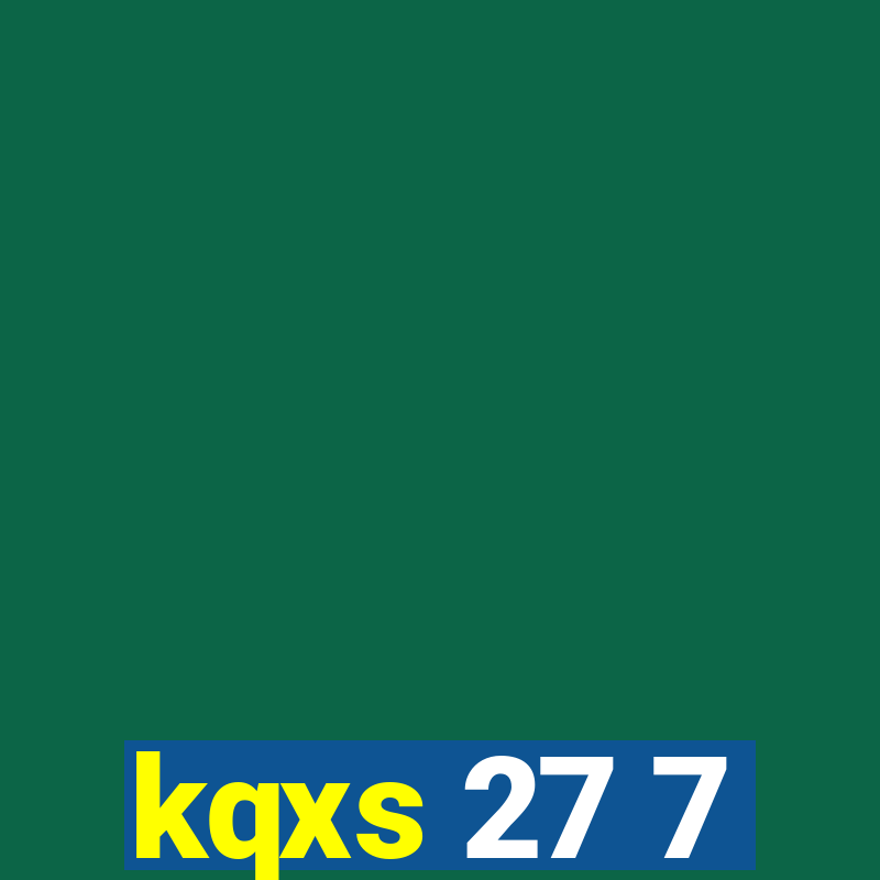 kqxs 27 7