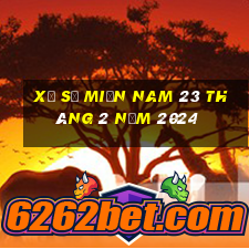 xổ số miền nam 23 tháng 2 năm 2024