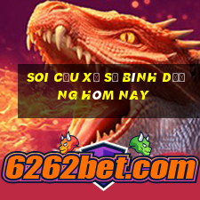 soi cầu xổ số bình dương hôm nay