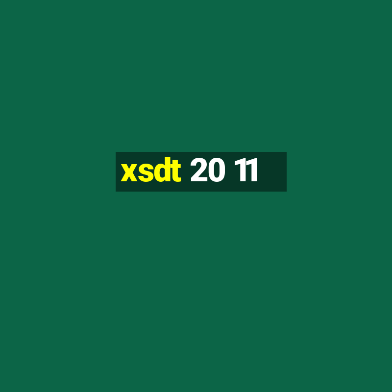 xsdt 20 11