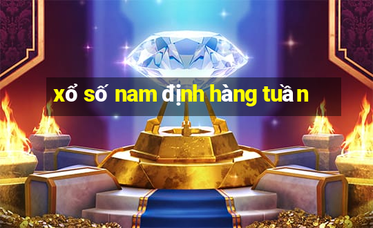 xổ số nam định hàng tuần