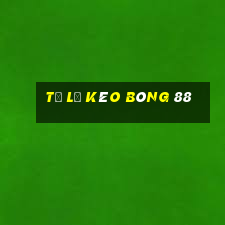 tỷ lệ kèo bóng 88