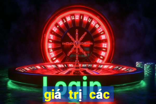 giá trị các giải xổ số miền bắc