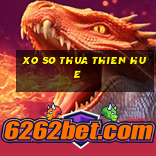 xo so thua thien hue