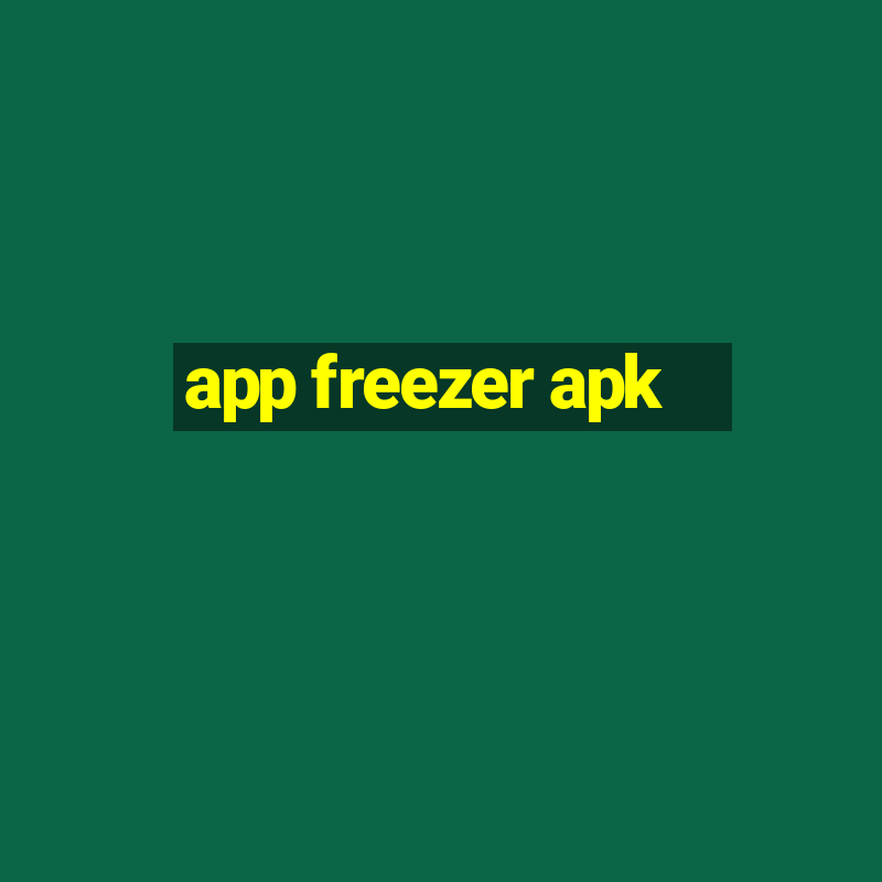 app freezer apk