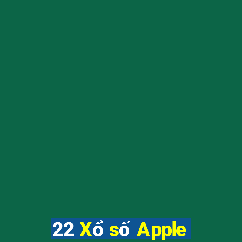 22 Xổ số Apple