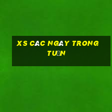 xs các ngày trong tuần