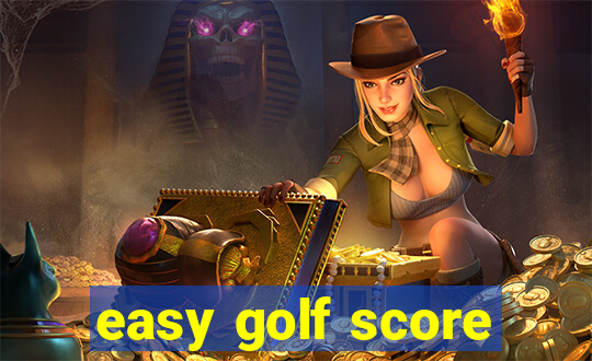 easy golf score