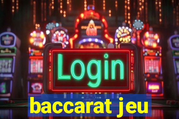 baccarat jeu