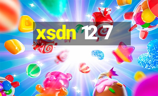 xsdn 12 7