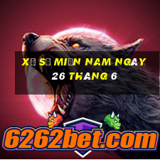 xổ số miền nam ngày 26 tháng 6