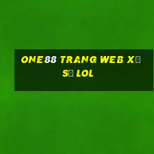 one88 Trang web xổ số lol