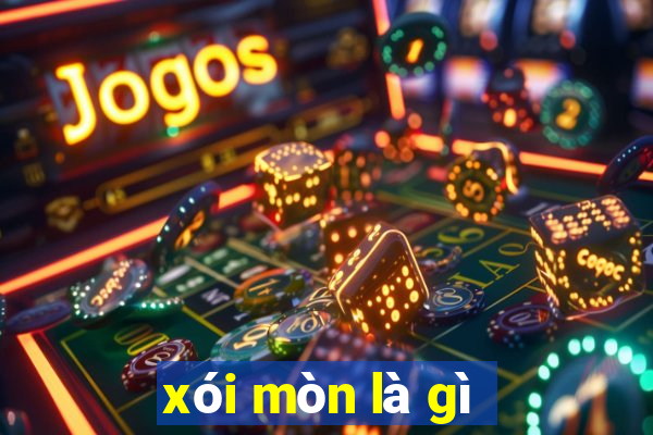 xói mòn là gì