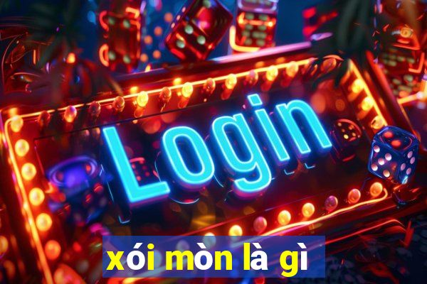 xói mòn là gì