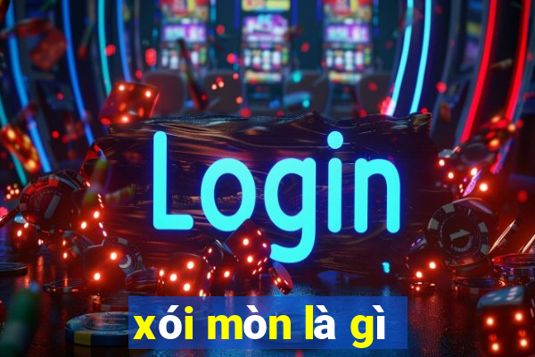 xói mòn là gì